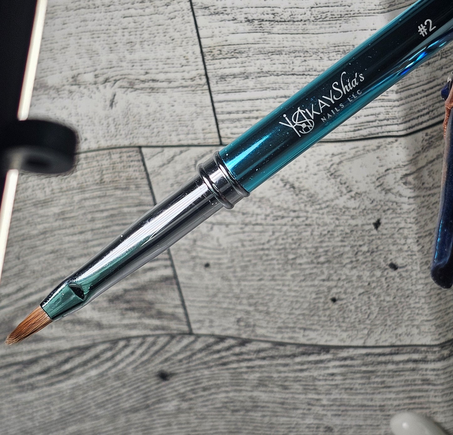 KN 100% KOLINSKY ACRYLIC BRUSH #2 (3D ART)
