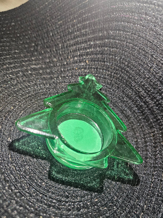 CHRISTMAS TREE DAPPEN DISH